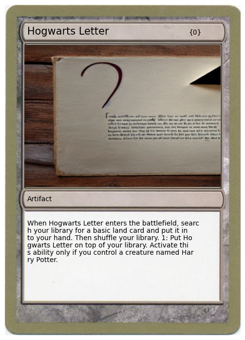 Hogwarts Letter